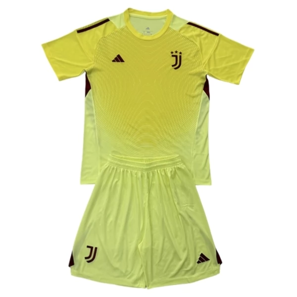 Dětský Brankářský Dres Juventus Domácí 2025-2026 Dětský Brankářský Dres Juventus Domácí 2025-2026