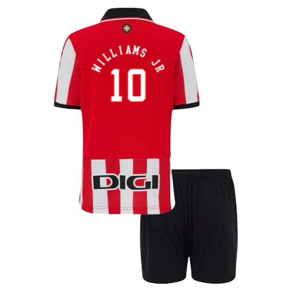 Fotbalový Dres Athletic Bilbao Williams JR 10 Dětský Domácí Sada 2025-2026 Fotbalový Dres Athletic Bilbao Williams JR 10 Dětský Domácí Sada 2025-2026
