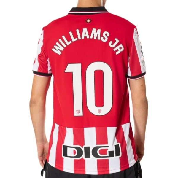 Fotbalový Dres Athletic Bilbao Williams JR 10 Domácí Sada 2025-2026 Fotbalový Dres Athletic Bilbao Williams JR 10 Domácí Sada 2025-2026