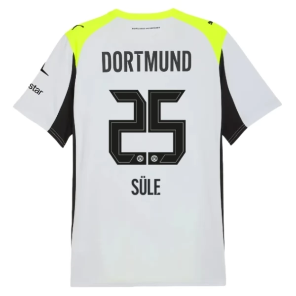 Fotbalový Dres BVB Borussia Dortmund Sule 25 Venkovní Sada 2025-2026 Fotbalový Dres BVB Borussia Dortmund Sule 25 Venkovní Sada 2025-2026