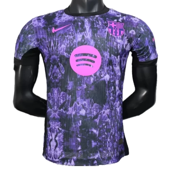 Fotbalový Dres FC Barcelona Domácí Violet Storm 2025-2026 Fotbalový Dres FC Barcelona Domácí Violet Storm 2025-2026