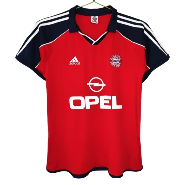 Fotbalový Dres FC Bayern Mnichov Domácí Sada Retro 2000-2001 Fotbalový Dres FC Bayern Mnichov Domácí Sada Retro 2000-2001