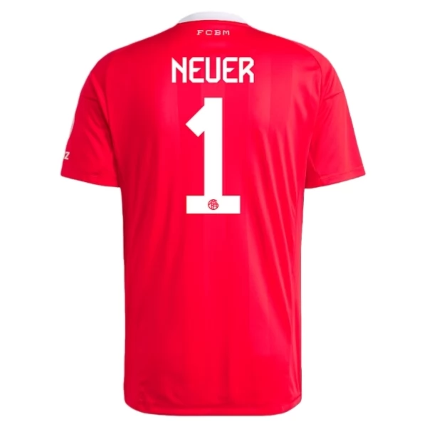 Fotbalový Dres FC Bayern Mnichov Neuer 1 Brankářský Venkovní Sada 2025-2026 Fotbalový Dres FC Bayern Mnichov Neuer 1 Brankářský Venkovní Sada 2025-2026