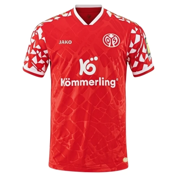 Fotbalový Dres FSV Mainz 05 Domácí 2025-2026 Fotbalový Dres FSV Mainz 05 Domácí 2025-2026