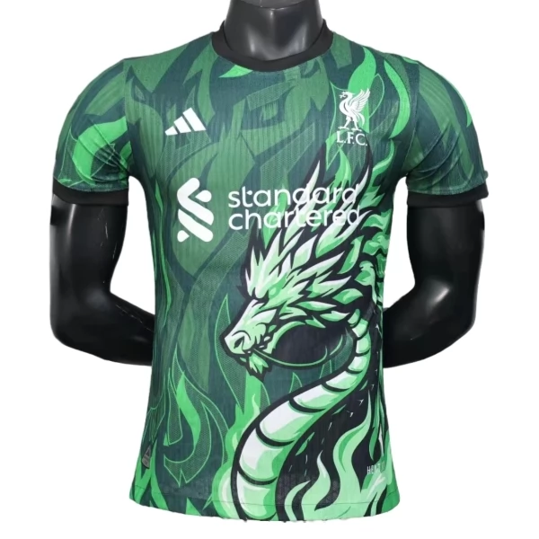 Fotbalový Dres Liverpool Domácí Emerald Beast 2025-2026 Fotbalový Dres Liverpool Domácí Emerald Beast 2025-2026