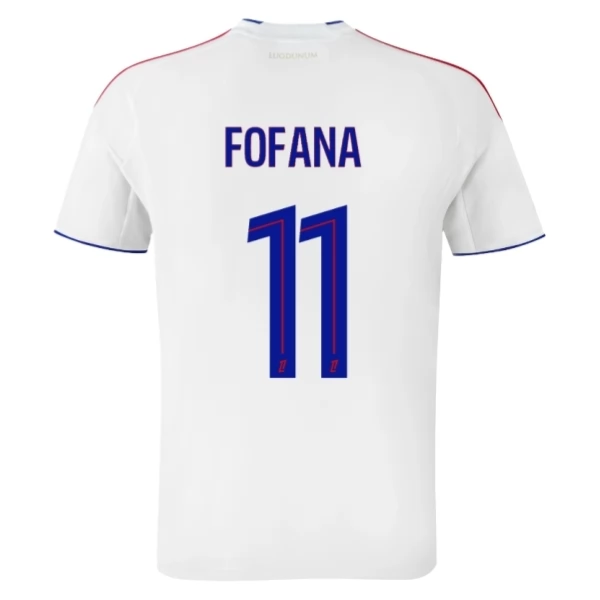 Fotbalový Dres Olympique lyonnais Fofana 11 Domácí 2025-2026 Fotbalový Dres Olympique lyonnais Fofana 11 Domácí 2025-2026