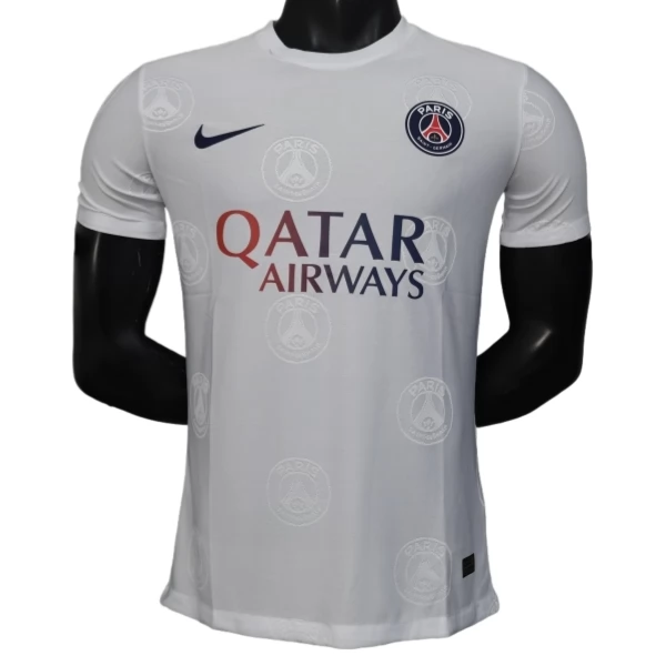 Fotbalový Dres Paris Saint Germain Domácí Blanc Classique 2025-2026 Fotbalový Dres Paris Saint Germain Domácí Blanc Classique 2025-2026