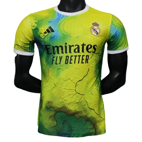 Fotbalový Dres Real Madrid Domácí Topographic Blaze 2025-2026 Fotbalový Dres Real Madrid Domácí Topographic Blaze 2025-2026