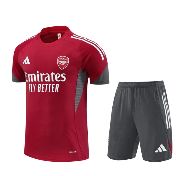 Tréninkový Dres Souprava Arsenal Dětský 2025-26 - Shorts Červená Tréninkový Dres Souprava Arsenal Dětský 2025-26 - Shorts Červená