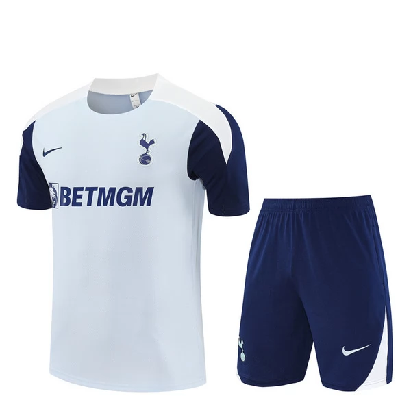 Tréninkový Dres Souprava Tottenham Hotspur Dětský 2025-26 - Shorts Šedá Tréninkový Dres Souprava Tottenham Hotspur Dětský 2025-26 - Shorts Šedá